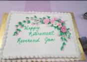 Beautiful cake from Harner's Bakery Restaurant & Catering